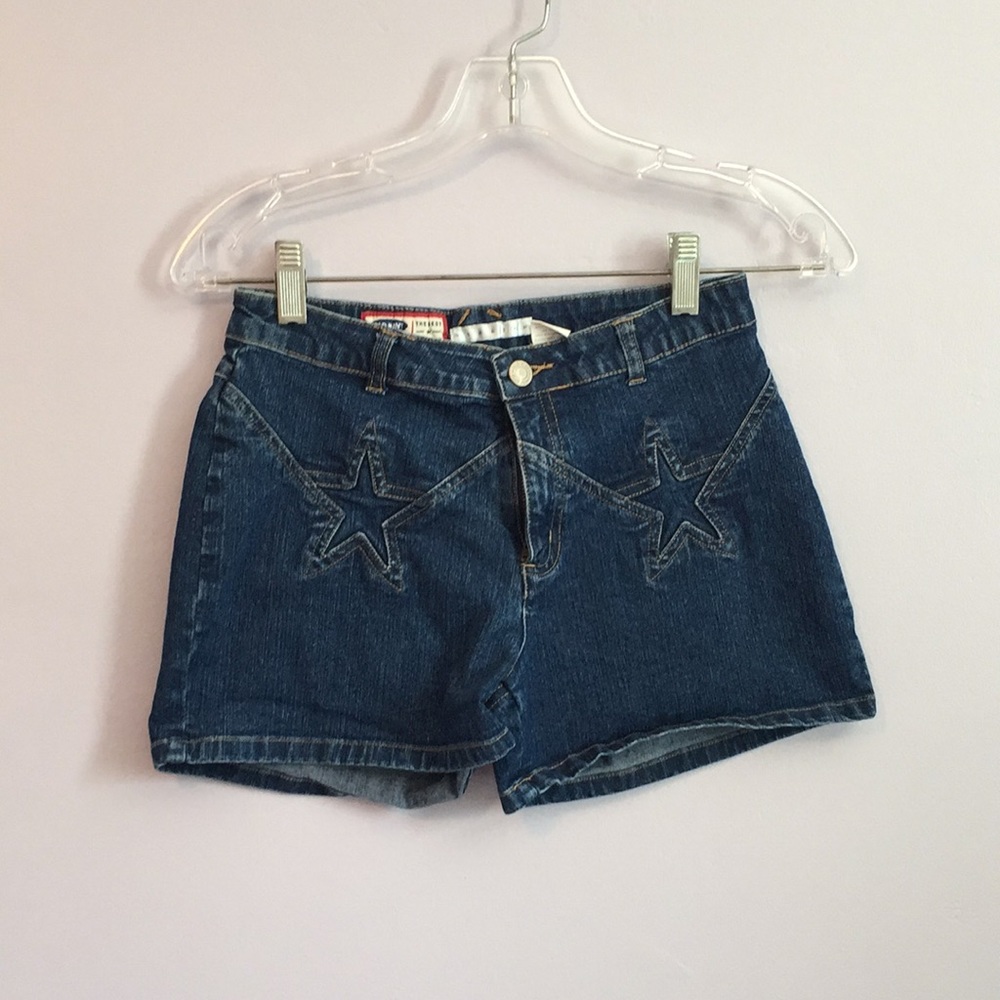 Girls old navy star jean shorts Sz 14